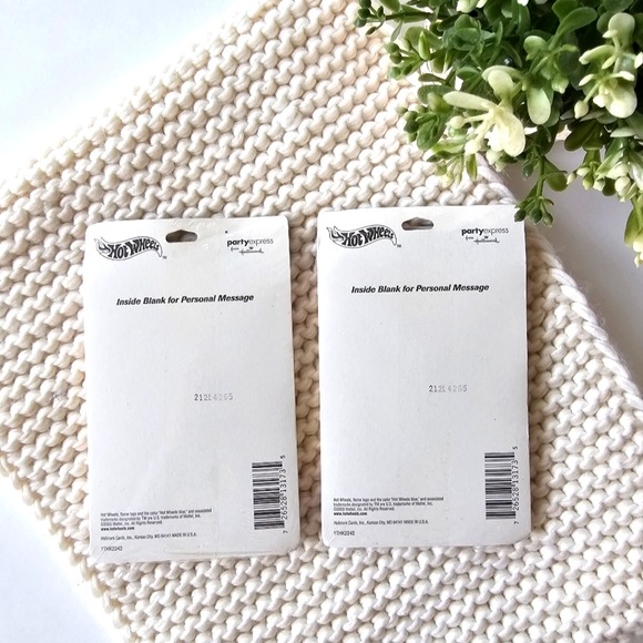 Hot Wheels Mattel Thank You Cards By Hallmark - 2 Packs/ 16 Notes New & Sealed - Picture 3 of 4